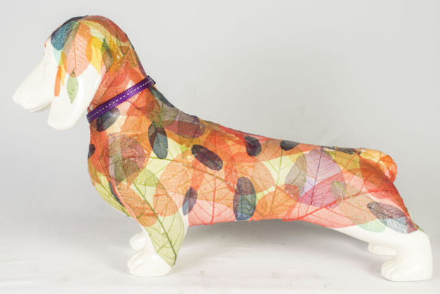 Dog.Art 2017 - Dachshund (34 x 52 x 16 cm)